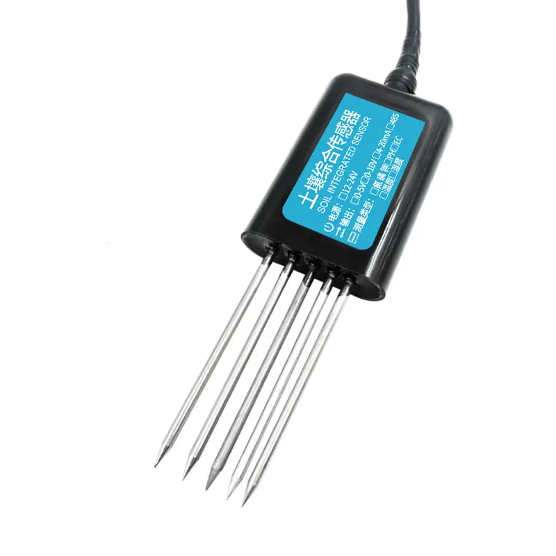 4-in-1 Soil Nutrient Sensor (Moisture, Temperature, EC, pH)