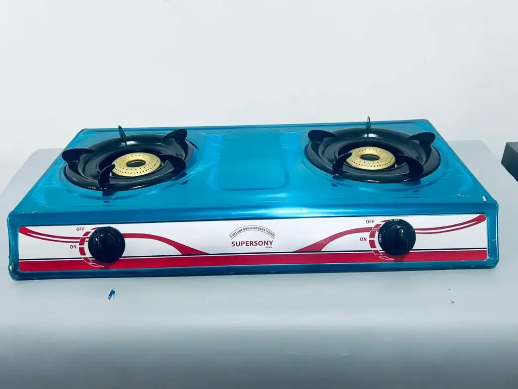 Super Sony 2 Burner Stainless Gas Cooker