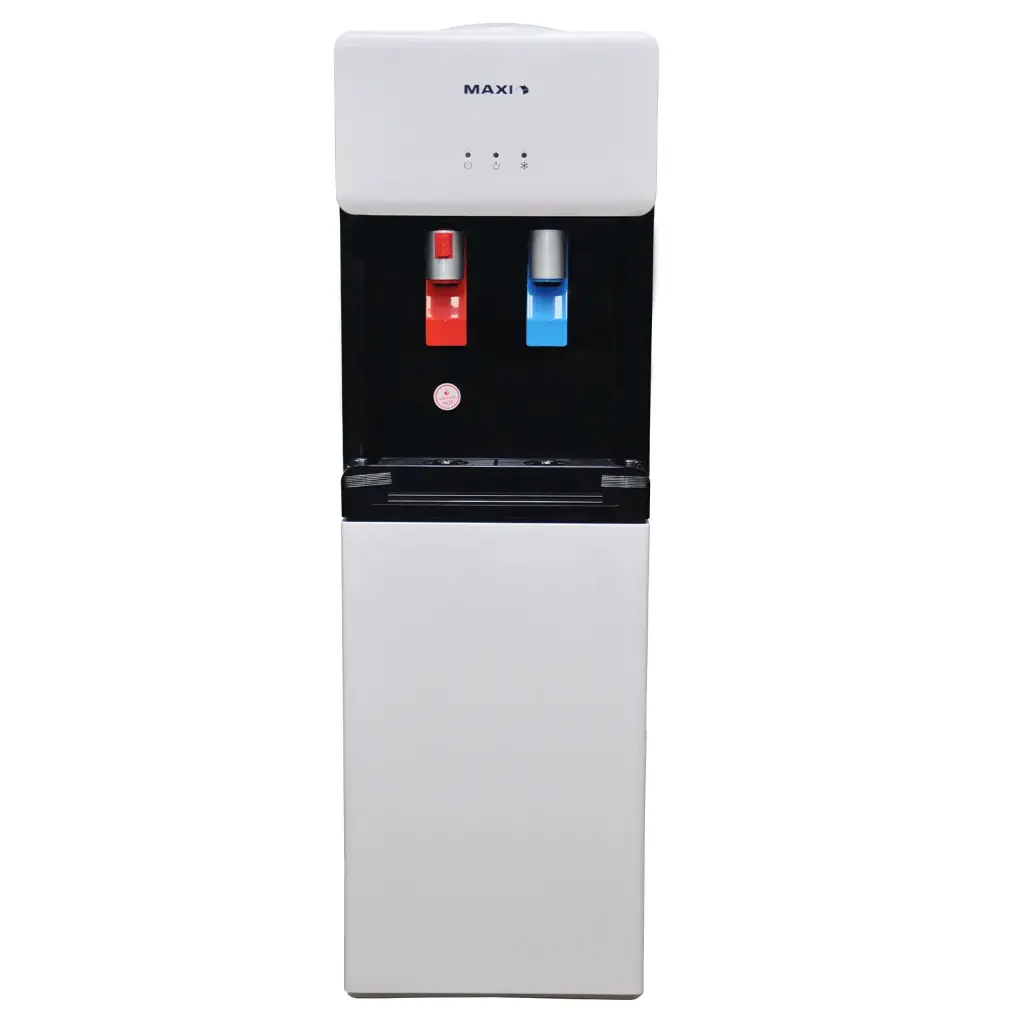 MAXI WATER DISPENSER WD 1675S-B 2 FAUCET + REFRIGERATOR 
