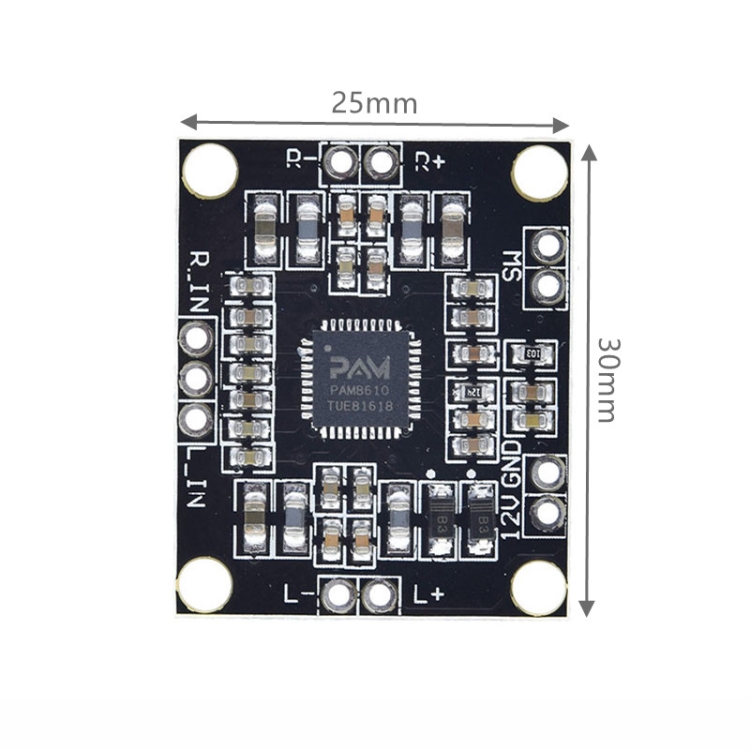 PAM8610 Class D Digital Power Amplifier