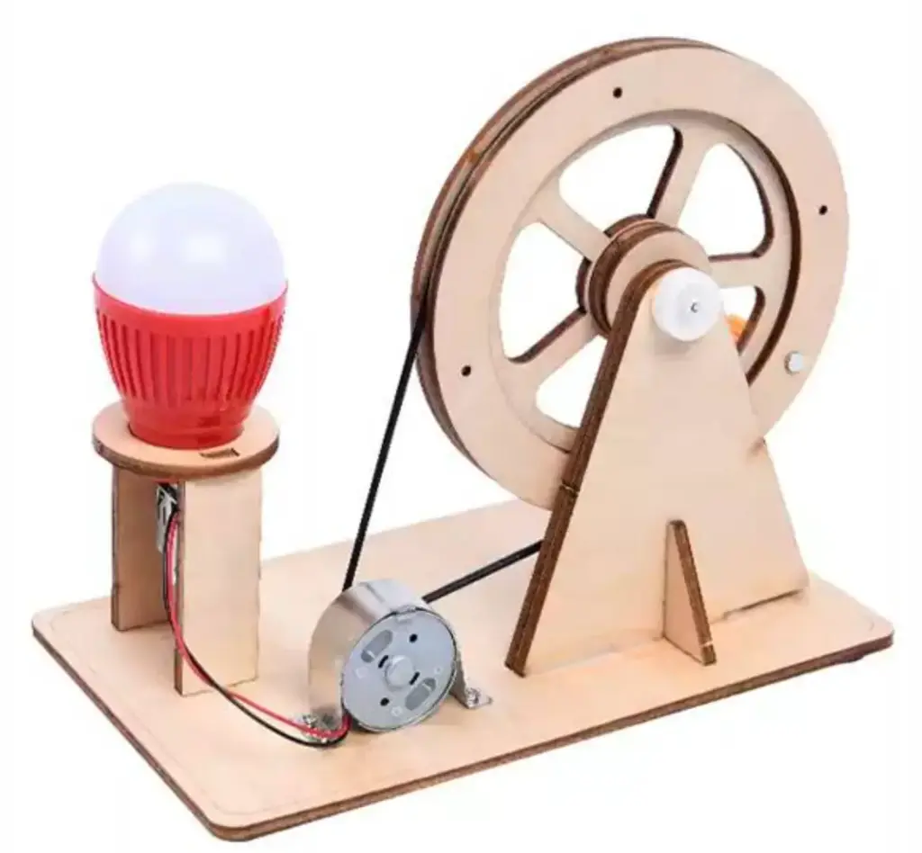 DIY STEM Hand-Cranked generator
