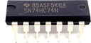 SN74HC74N (74HC74) double D trigger