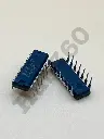 CD4016 bidirectional FET switch