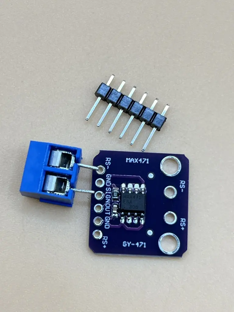 MAX471 3A High-Side Current Sensor Module | Maxmall